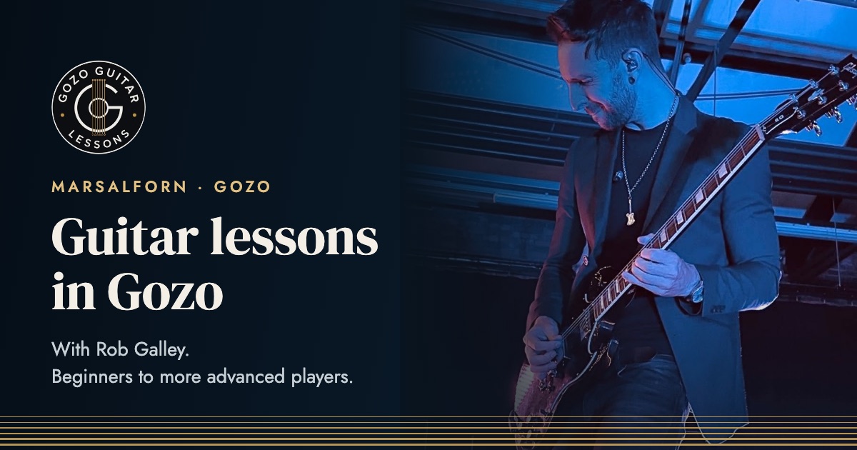 Gozo Guitar Lessons with Rob Galley